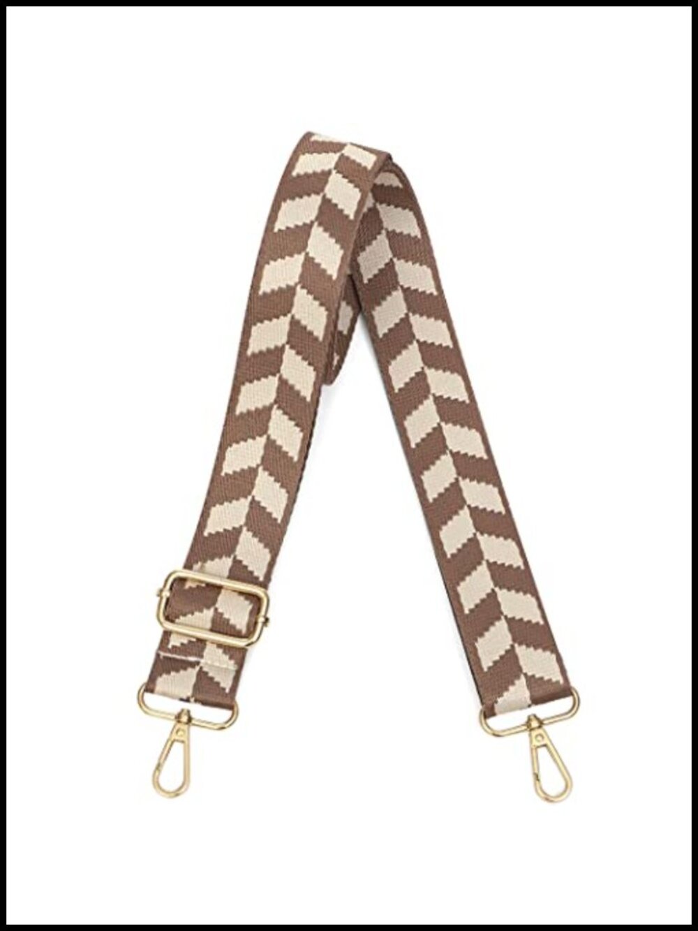 Adjustable Crossbody Purse Strap Nylon Replacement Bag Strap